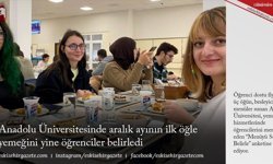 Anadolu Üniversitesinde aralık ayının ilk öğle yemeğini yine öğrenciler belirledi