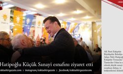 Hatipoğlu Küçük Sanayi  esnafını ziyaret etti