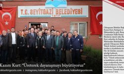 Kazım Kurt: “Üreterek dayanışmayı büyütüyoruz”