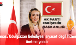 Manas: Odunpazarı Belediyesi siyaset değil hizmet üretme yeridir