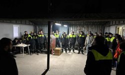 Odunpazarı'nda  gece mesaisine isg desteği