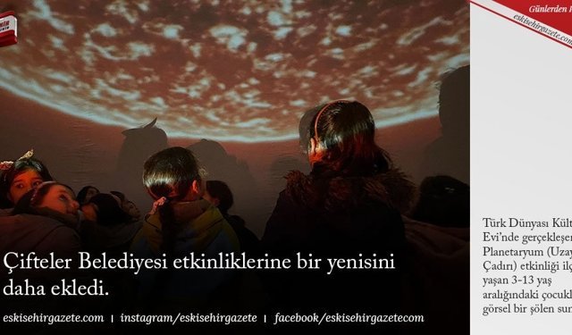 Çifteler Belediyesi etkinliklerine bir yenisini daha ekledi.