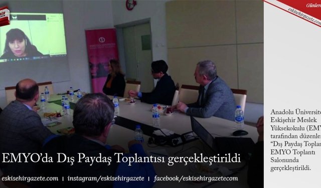 EMYO’da Dış Paydaş Toplantısı gerçekleştirildi