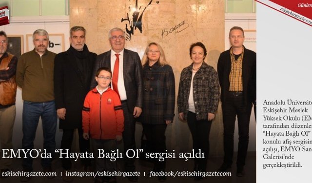EMYO’da “Hayata Bağlı Ol” sergisi açıldı
