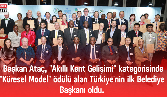  Etiyopya'da gerçekleştirilen 14. İnsan Yerleşimleri Küresel Forumu'nda Türkiye'yi  Ahmet Ataç Temsil Etti