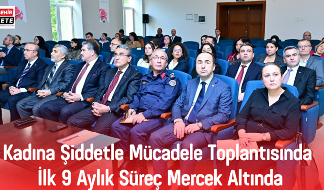 Kadına Şiddetle Mücadele Toplantısında İlk 9 Aylık Süreç Mercek Altında