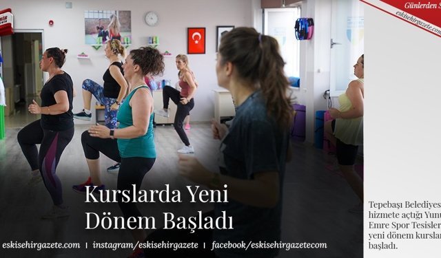 Kurslarda Yeni Dönem Başladı
