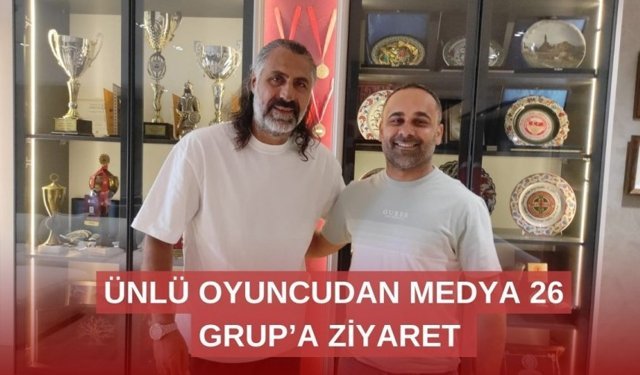 KURTLAR VADİSİNİN ABDÜLHEY’İNDEN MEDYA 26 GRUP’A ZİYARET