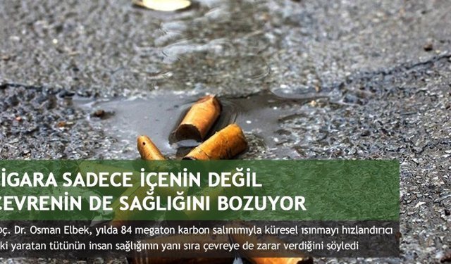 Sigara sadece içenin değil çevrenin de sağlığını bozuyor