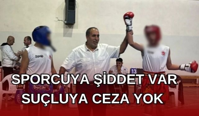 Sporcu gence şiddet cezasız kaldı 