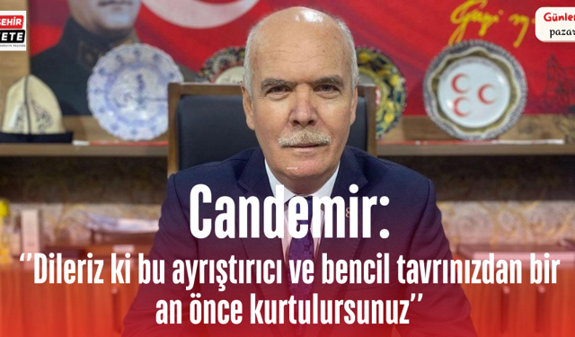 Tecrübeli Siyasetçi Candemir, Ayşe Ünlüce' yi Sosyal Medya Hesaplarından Eleştirdi