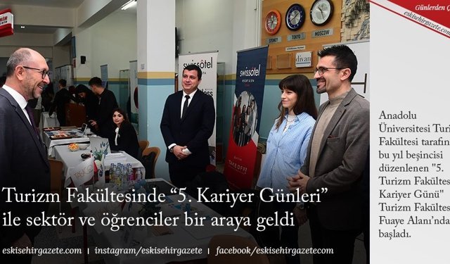 Turizm Fakültesinde “5. Kariyer Günleri” ile sektör ve öğrenciler bir araya geldi
