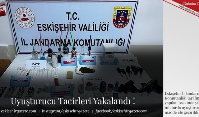 Uyuşturucu Tacirleri Yakalandı !